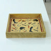 Equestrian Tray Acrylic Finish Square 10