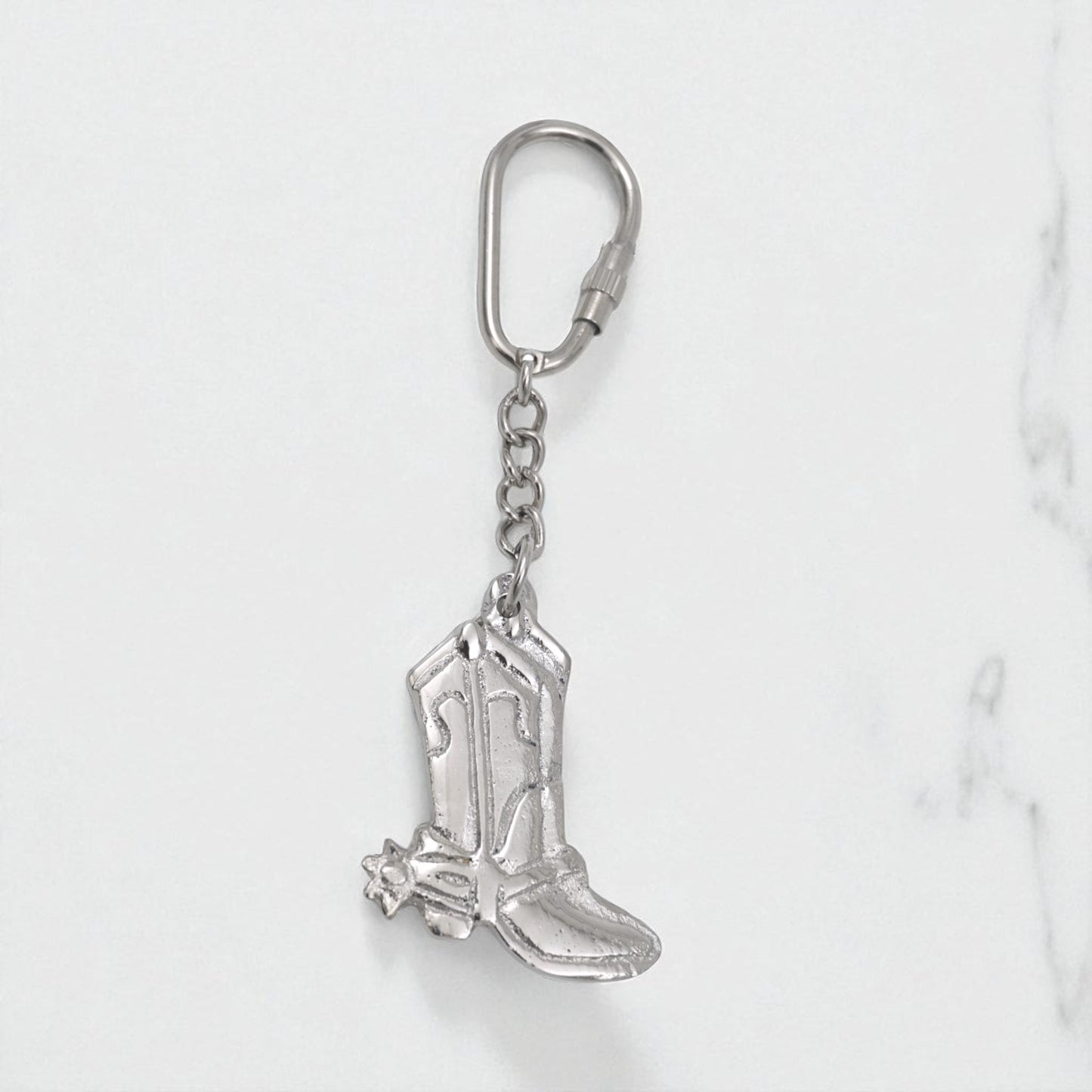 Cowboy Horse Boot Keyring