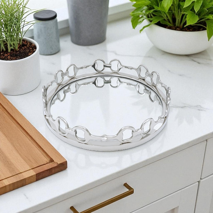 Horse Bit Tray 18" Round