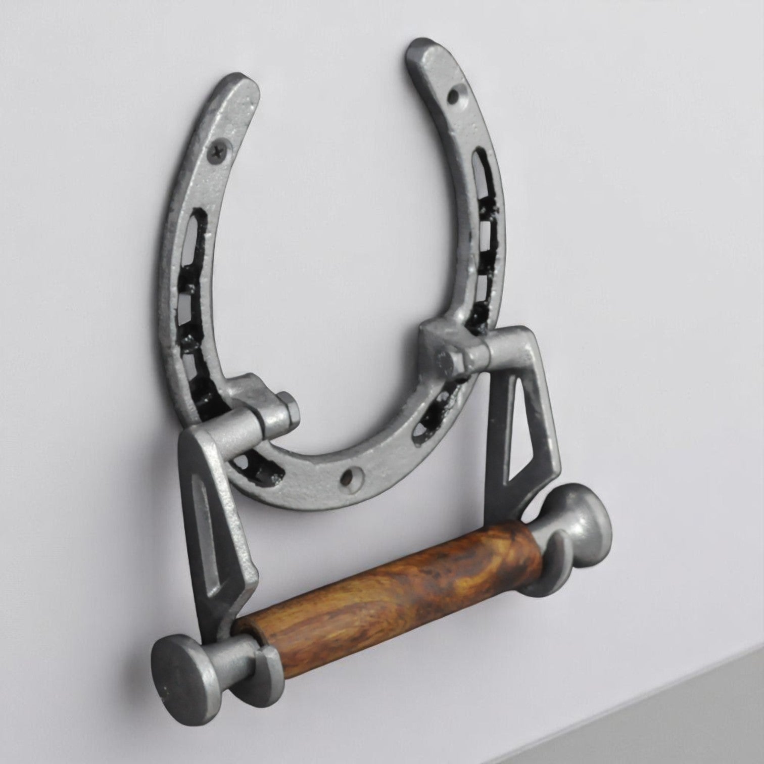 Horse Shoe Paper Roll Holder