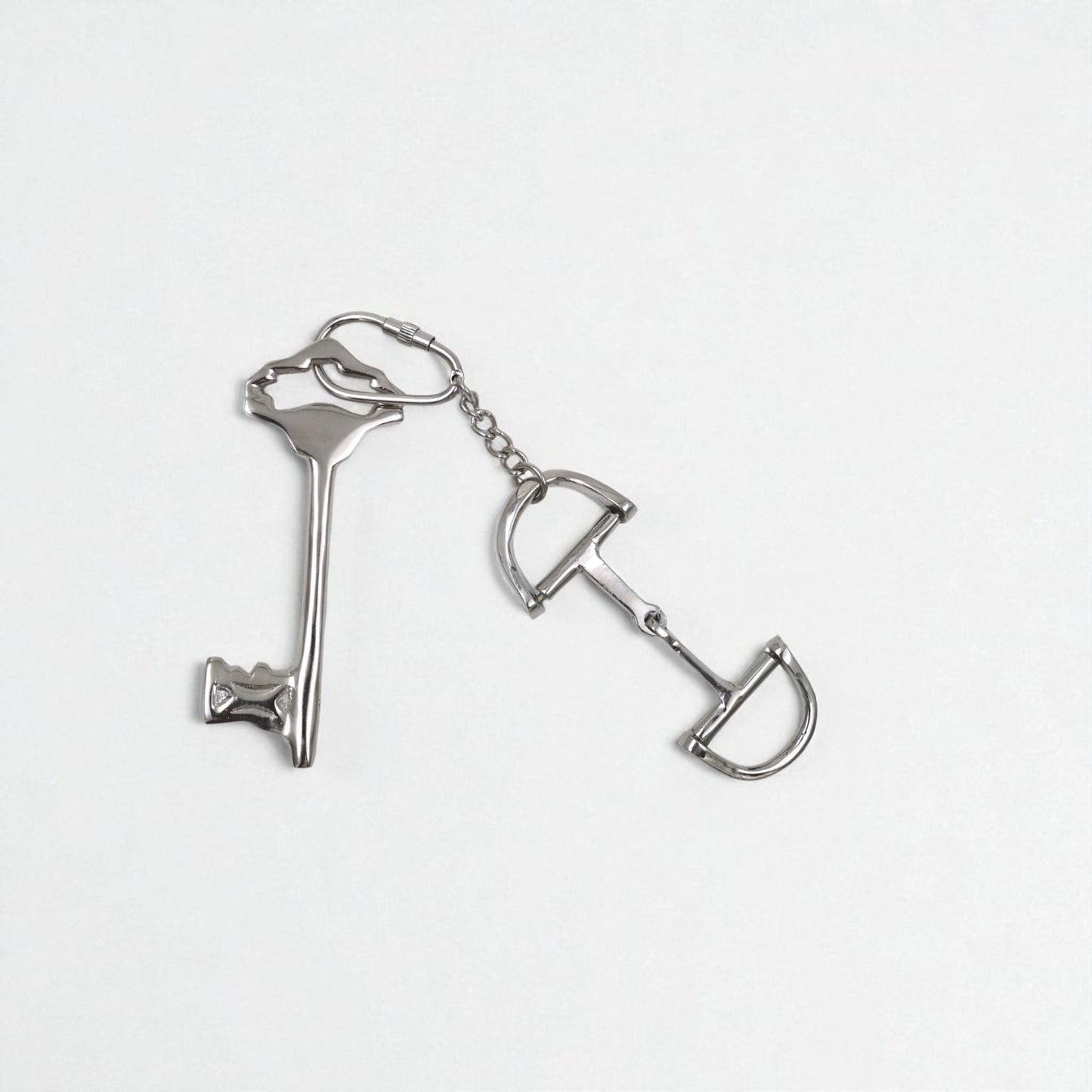 Horse D-Bit Keyring