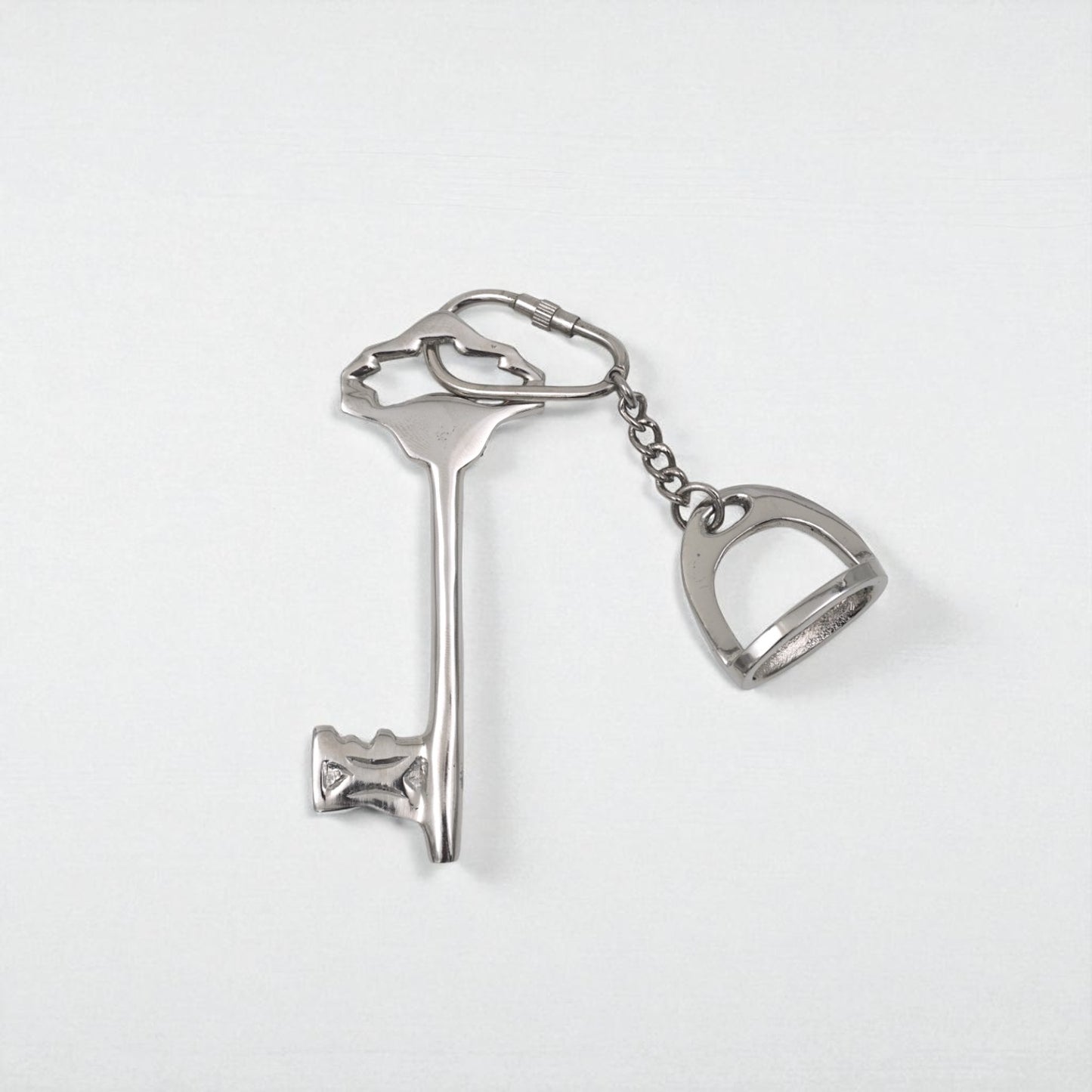 Horse Stirrup Keyring