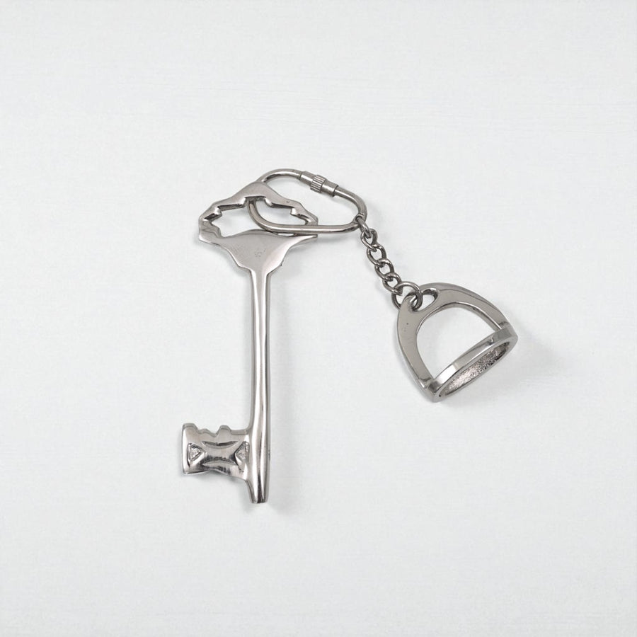Horse Stirrup Keyring