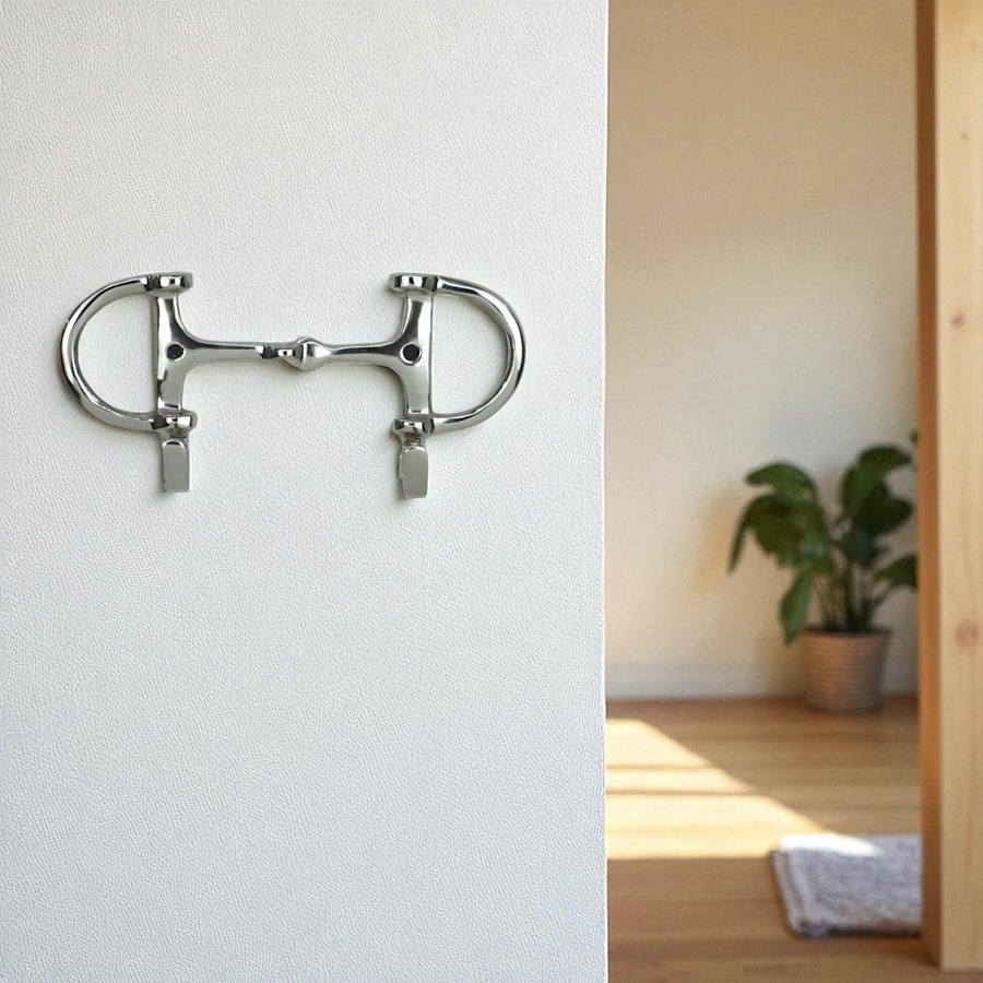 Horse Bit Wall Hook 9"