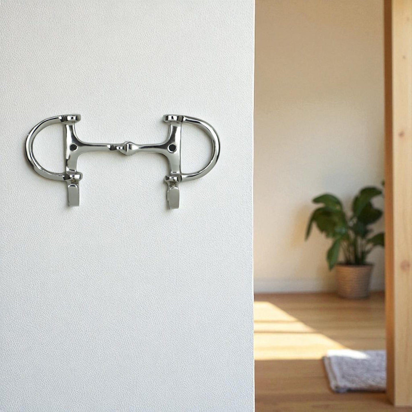 Horse Bit Wall Hook 7"