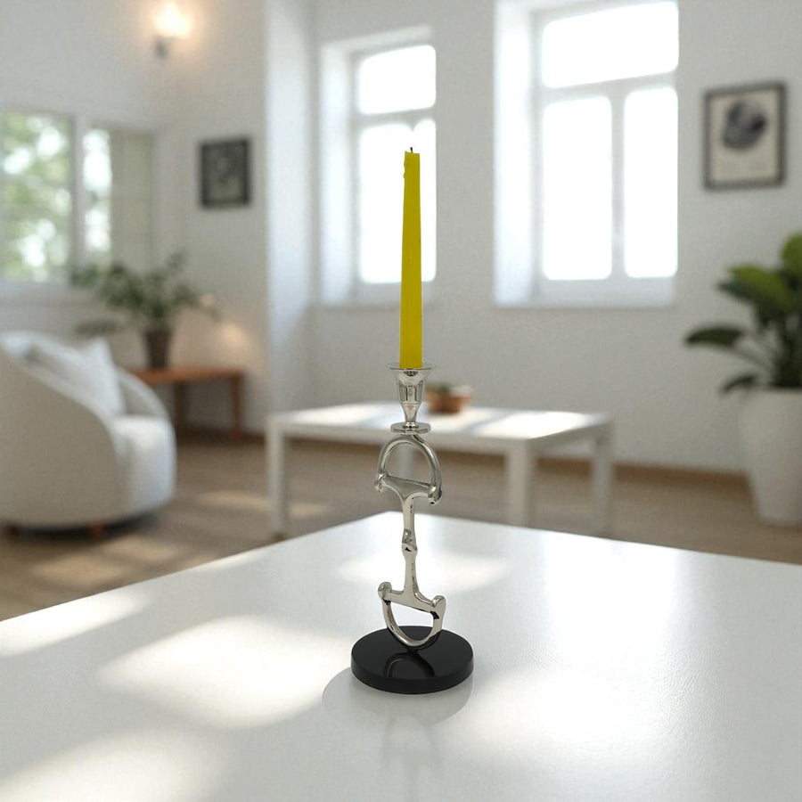 Horse Bit Candle Stand 12.5"