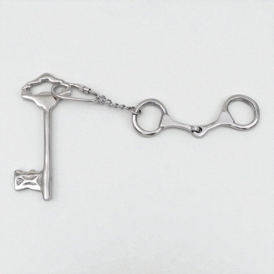 Horse Bit Keyring