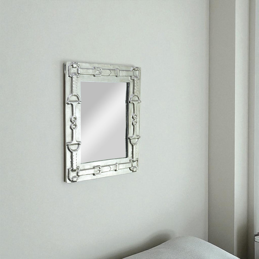 Horse Bit Belt Wall Mirror 10"