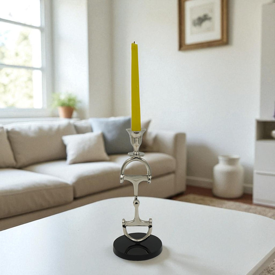 Horse Bit Candle Stand 12.5"