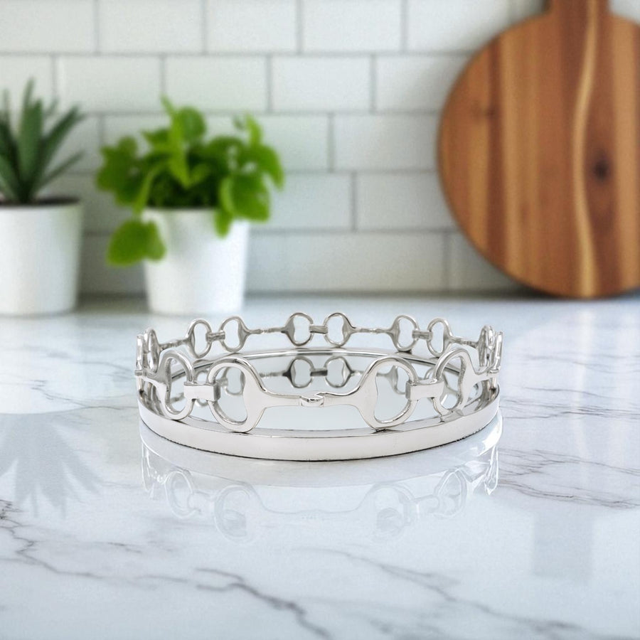 Horse Bit Tray 18" Round