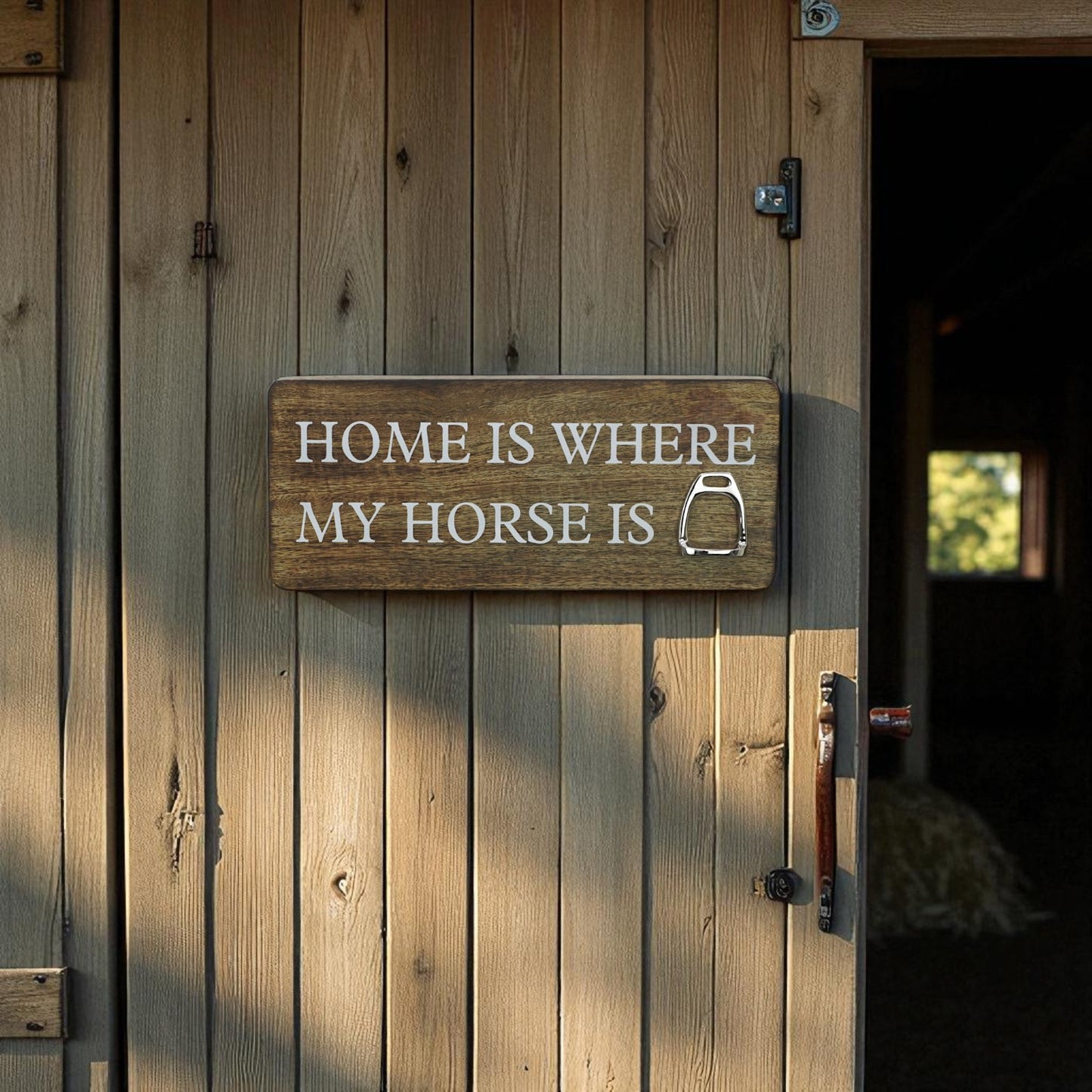 Home is where my Horse is Plaque