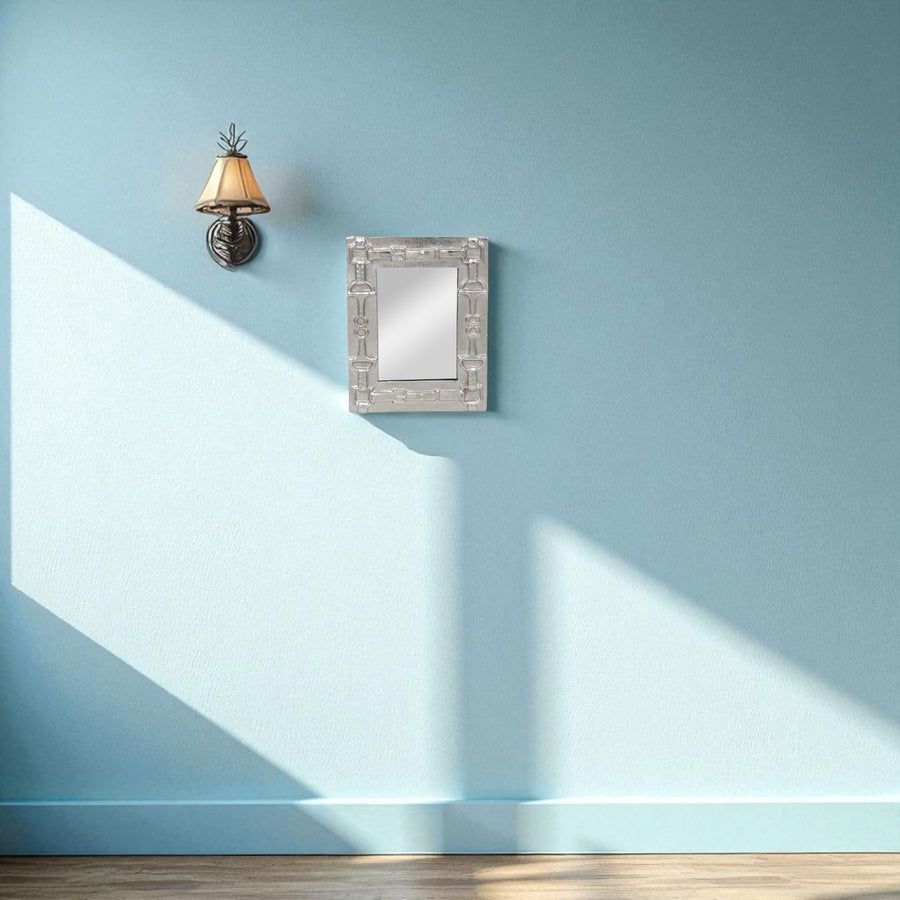 Horse Bit Belt Wall Mirror 10"