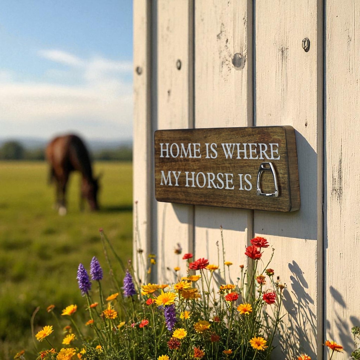 Home is where my Horse is Plaque