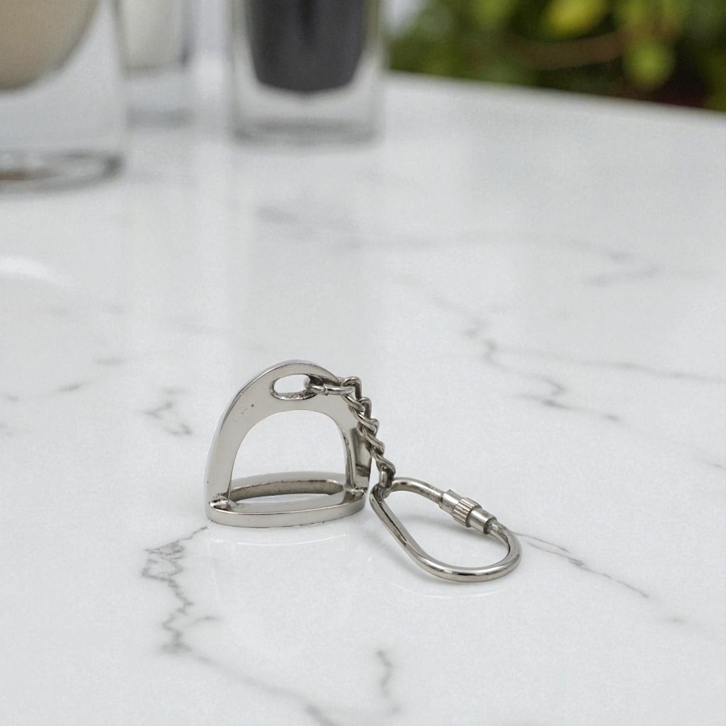 Horse Stirrup Keyring