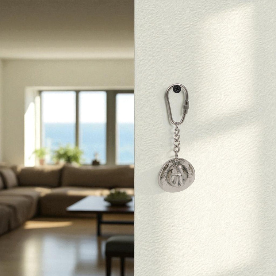 Cowboy Horse Hat Keyring