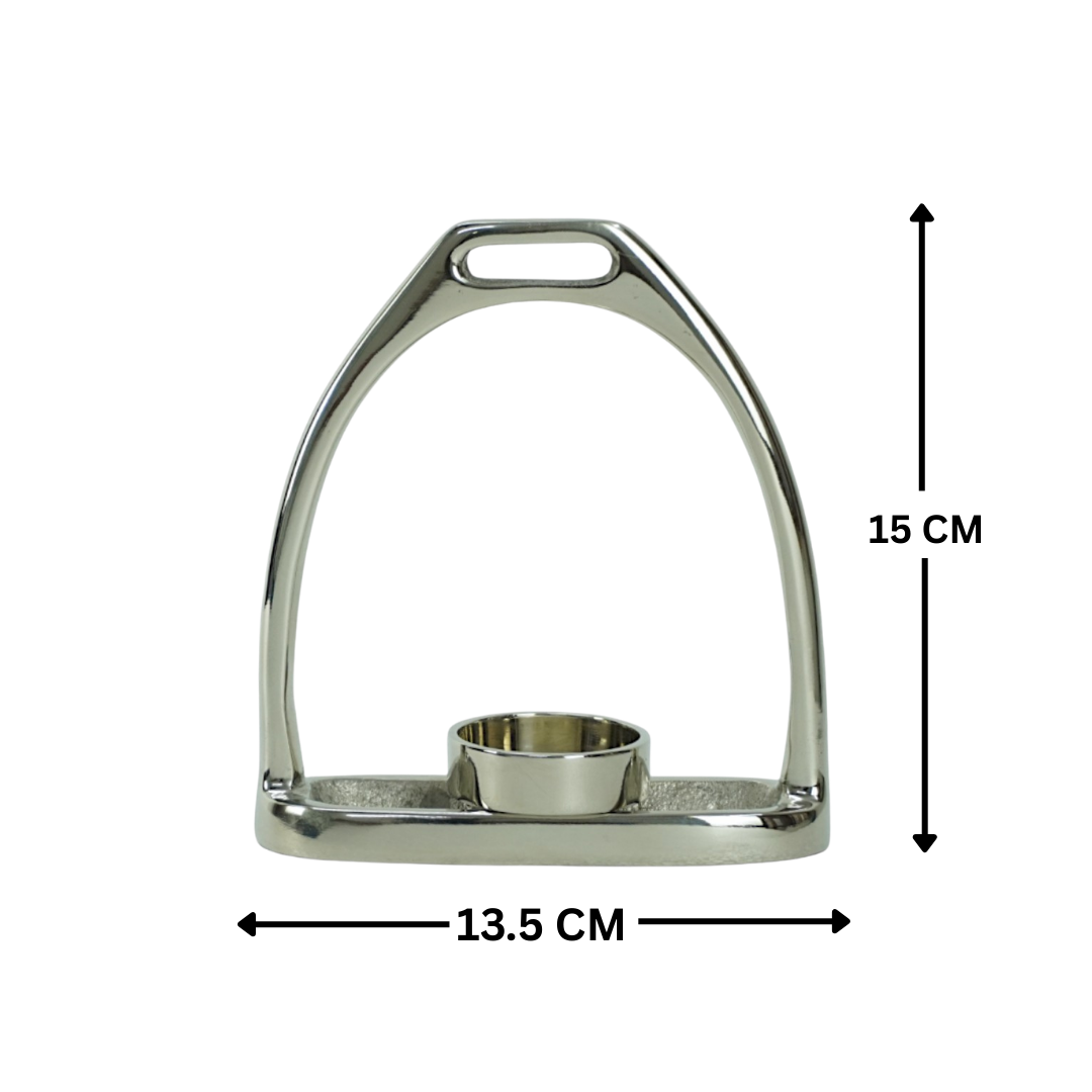 Horse Stirrup Candle T Light 6"