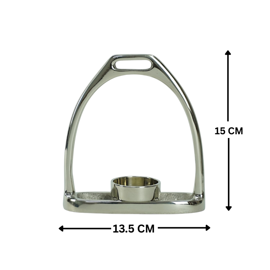 Horse Stirrup Candle T Light 6"
