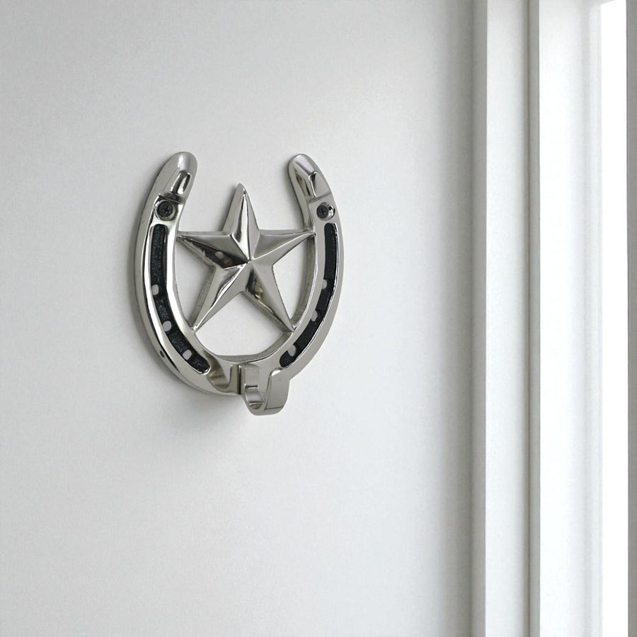 Horse Shoe Star Wall Hook