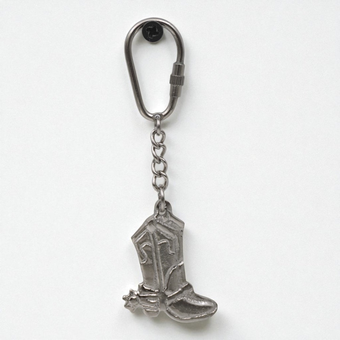 Cowboy Horse Boot Keyring