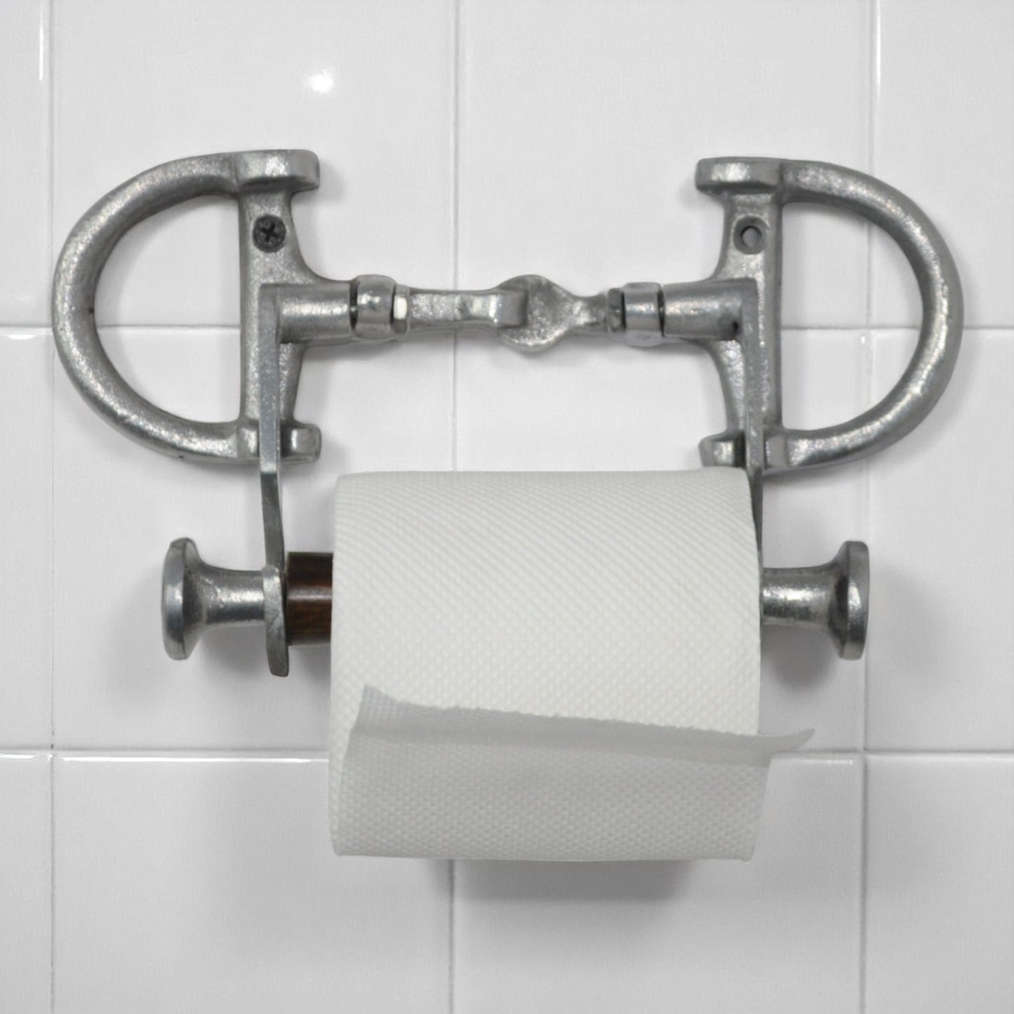 Horse Bit Paper Roll Holder