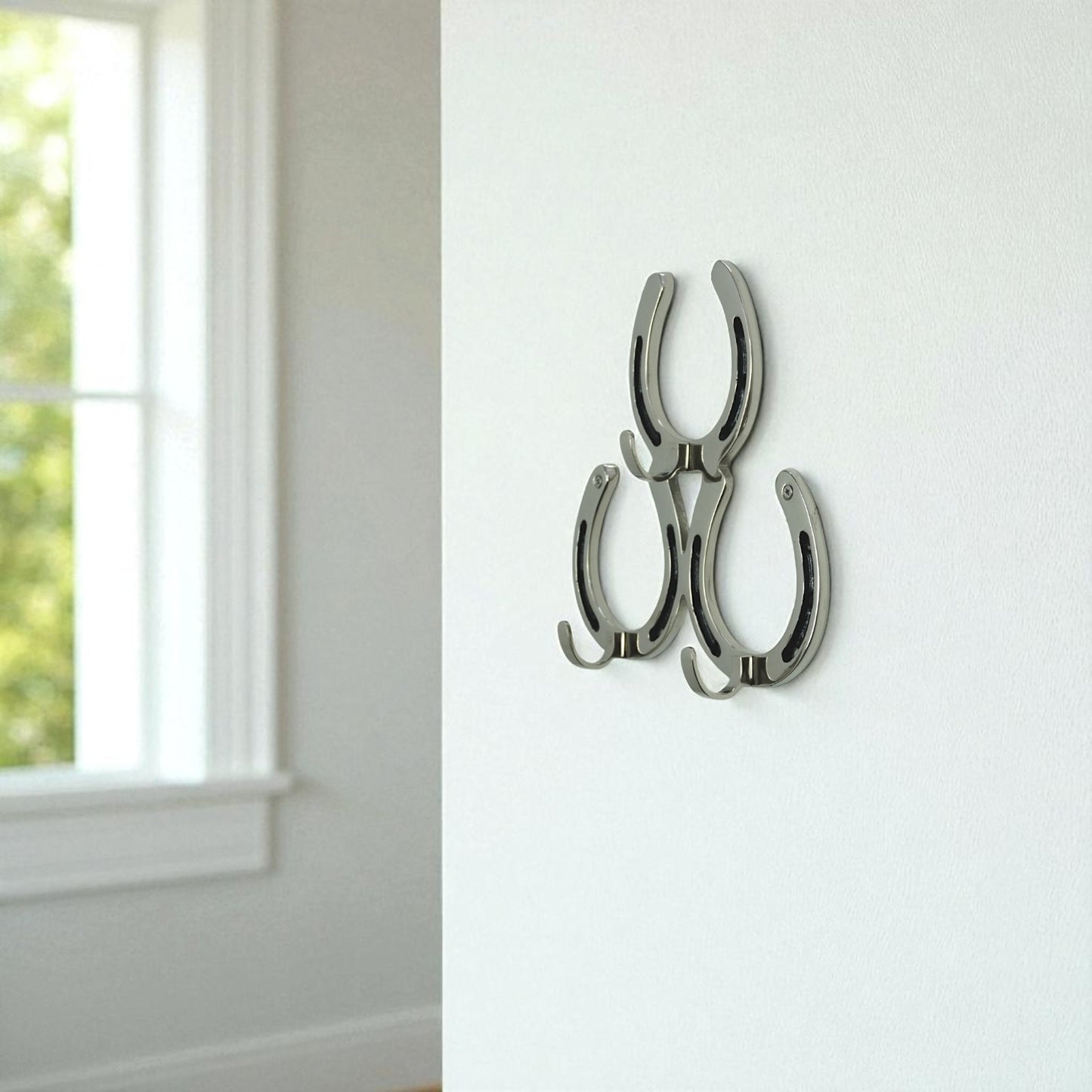 Horse Shoe Wall Hook - 3 Hooks