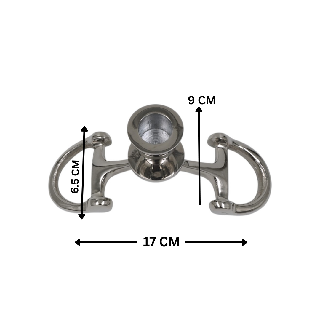 Horse Bit Candle Stand 6.5"
