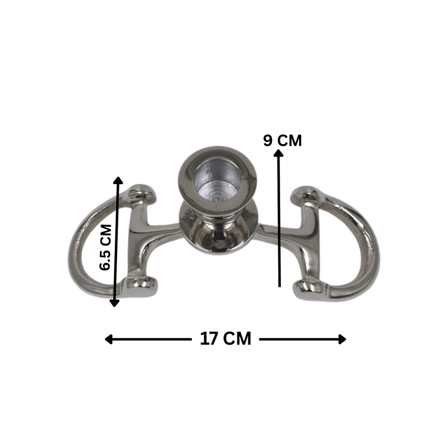 Horse Bit Candle Stand 6.5"