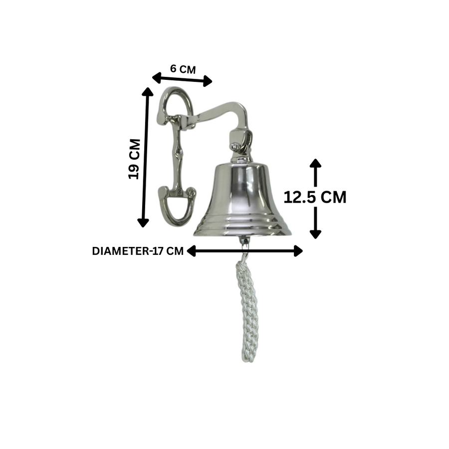 Horse Bit Wall Hanging Bell