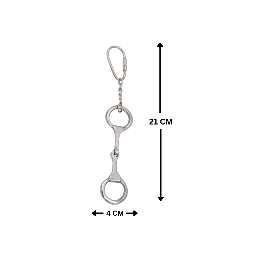 Horse Bit Keyring