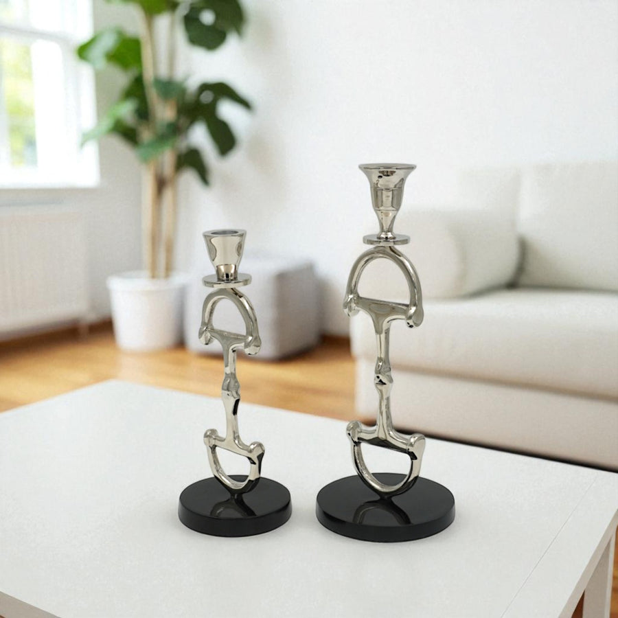 Horse Bit Candle Stand 12.5"