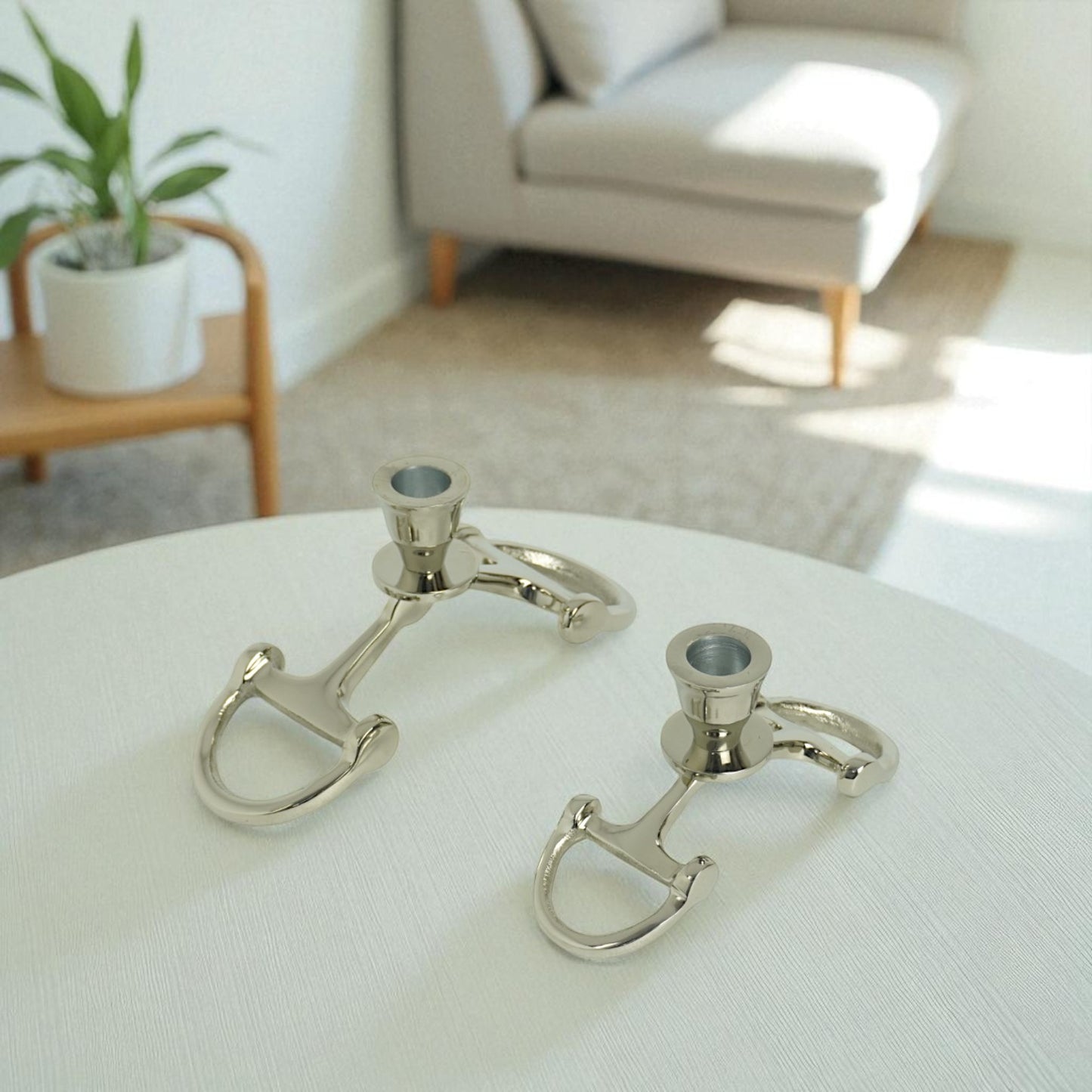 Horse Bit Candle Stand 6.5"