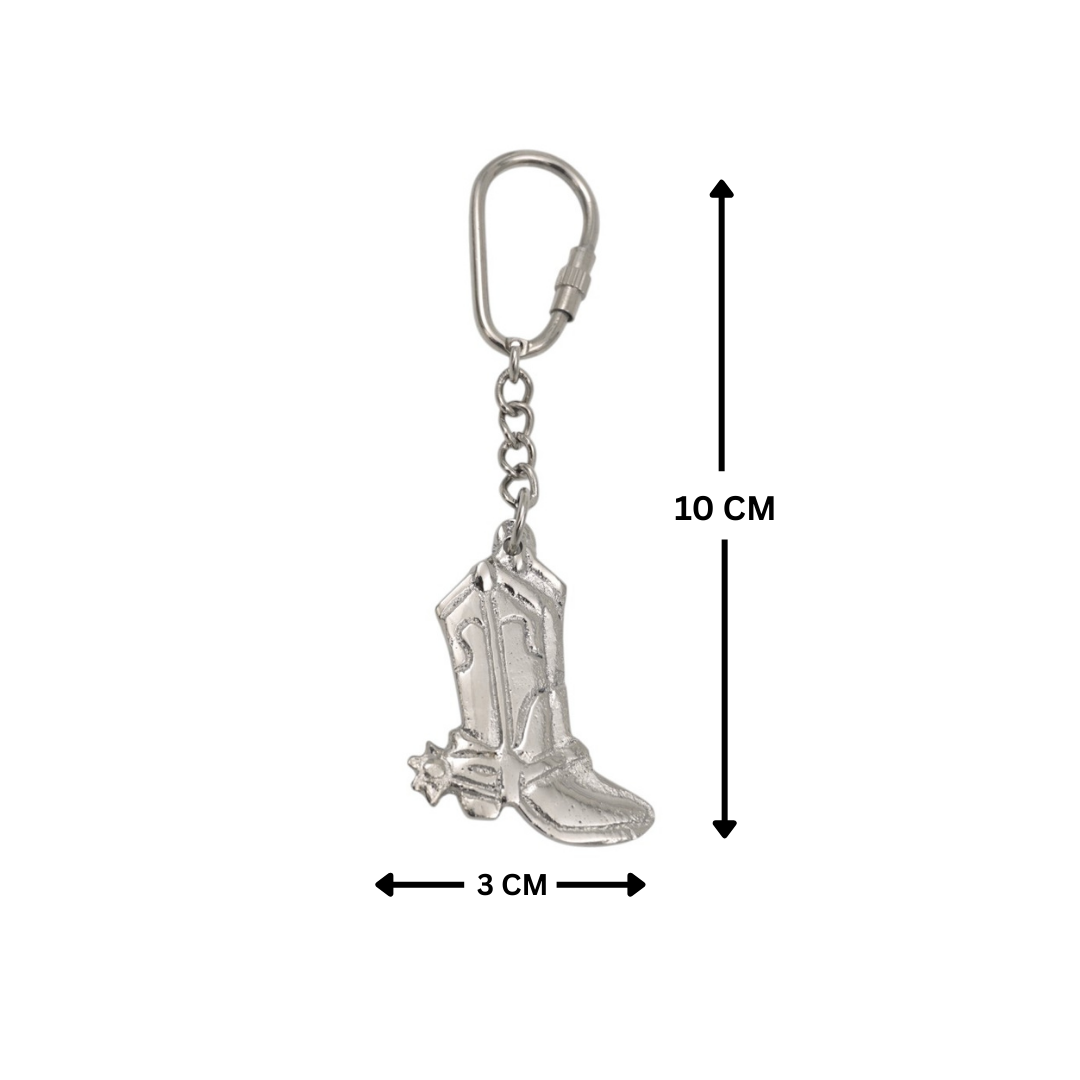 Cowboy Horse Boot Keyring