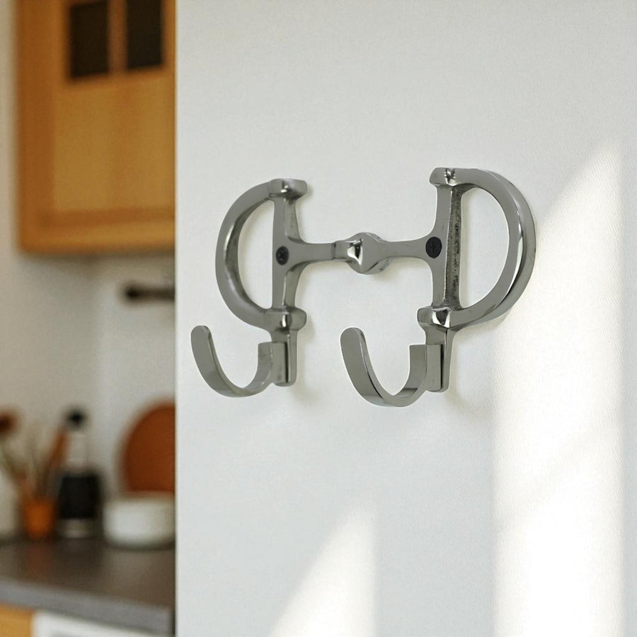 Horse Bit Wall Hook 9"