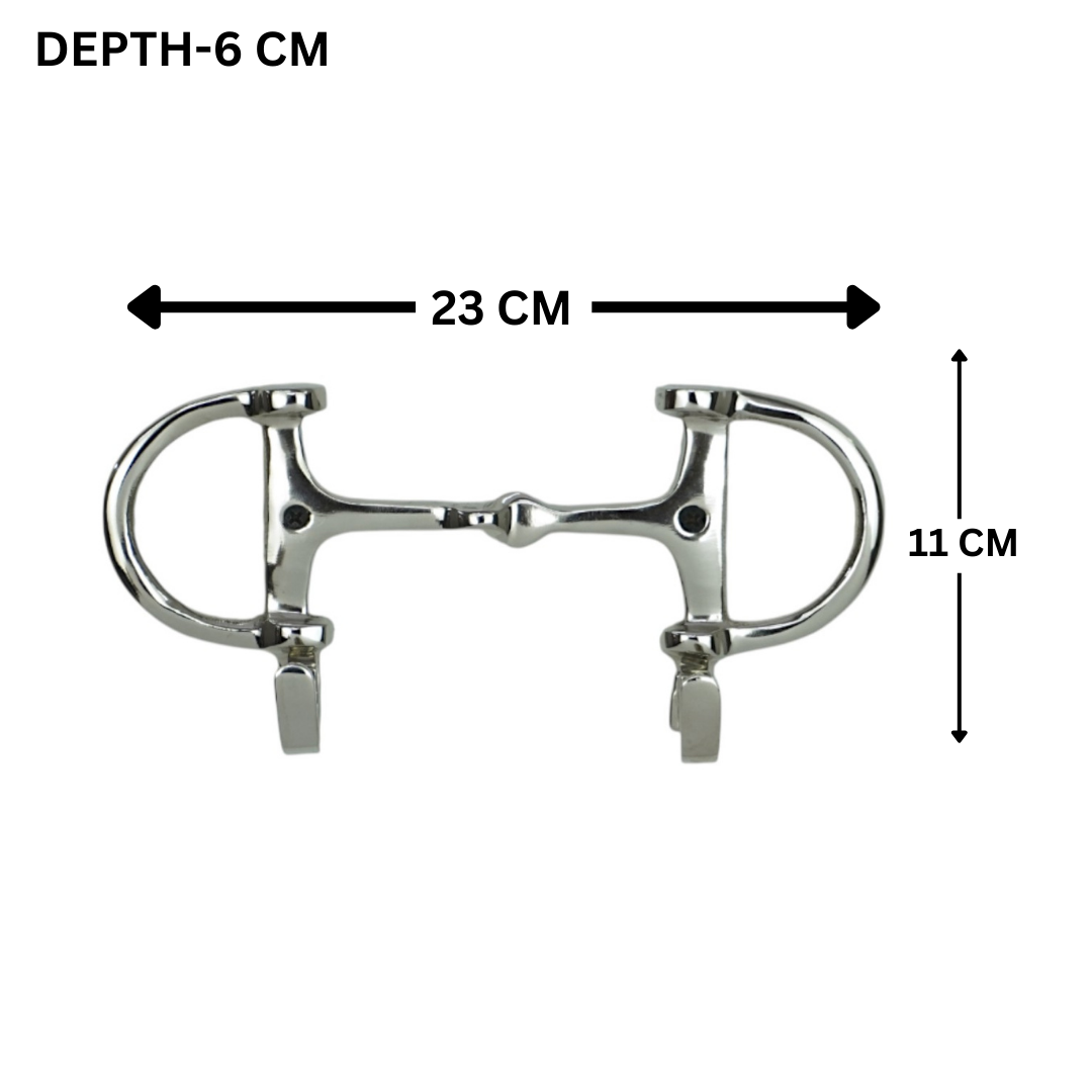 Horse Bit Wall Hook 7"