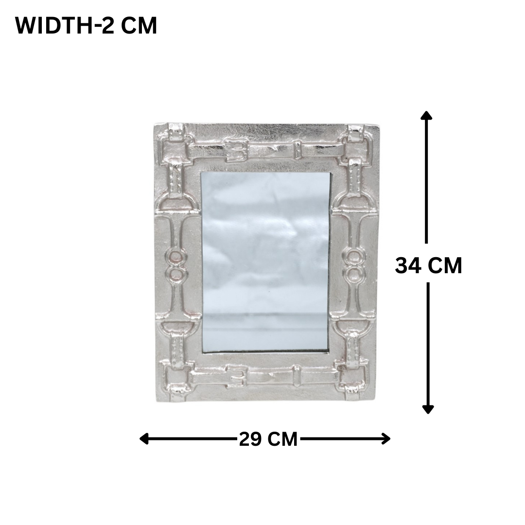 Horse Bit Belt Wall Mirror 13.5"