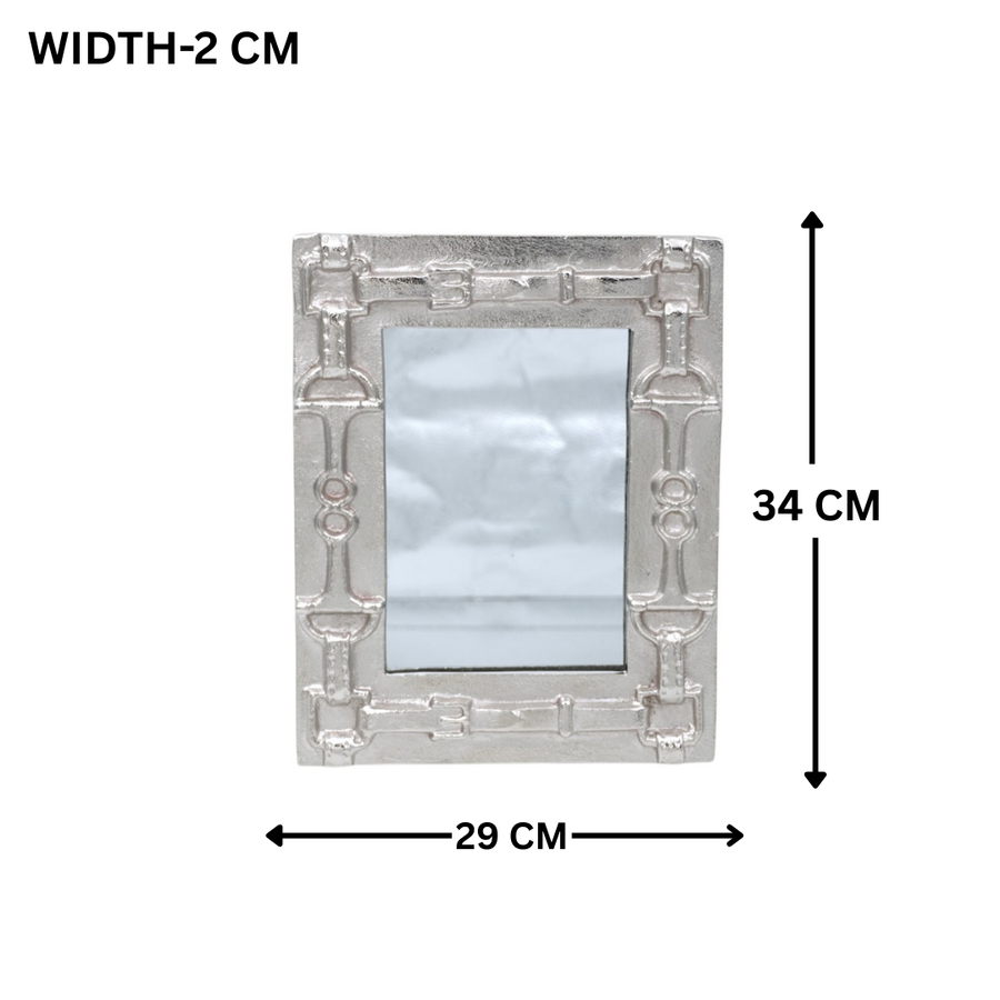 Horse Bit Belt Wall Mirror 13.5"