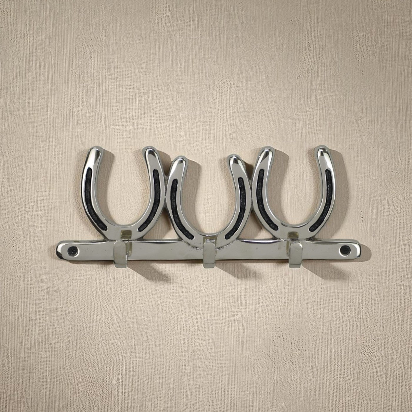 Horse Shoe Wall Hook - 3 Hooks