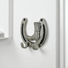 Horse Shoe Boot Wall Hook - 2 Hooks