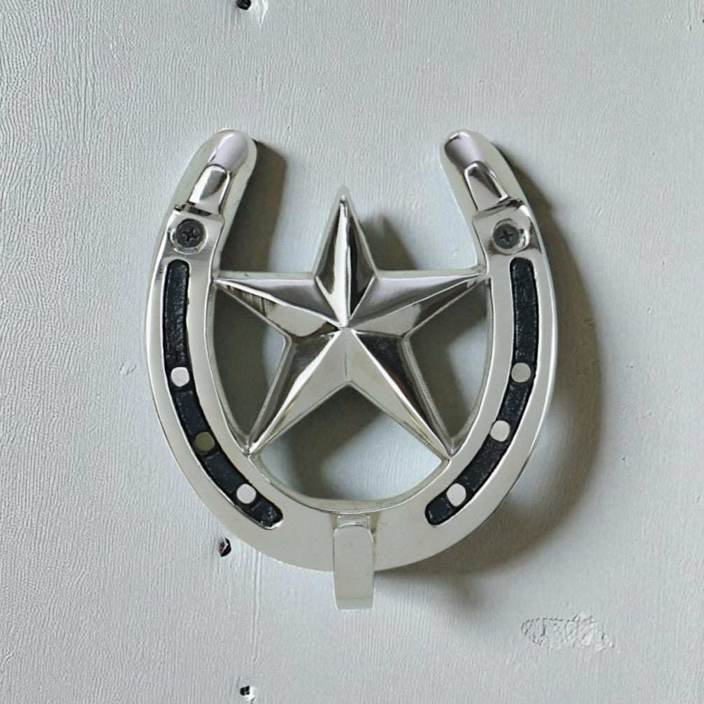 Horse Shoe Star Wall Hook