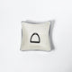 Horse Stirrup Bowl Acrylic Finish 4-Corner Square 7.5"