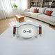Horse Bit Bowl with Handles Acrylic Finish Oval