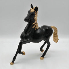 Horse Figure Black Gold