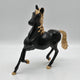Horse Figure Black Gold