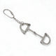 Horse D-Bit Keyring