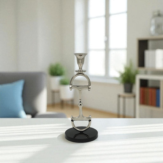 Horse Bit Candle Stand 12.5"