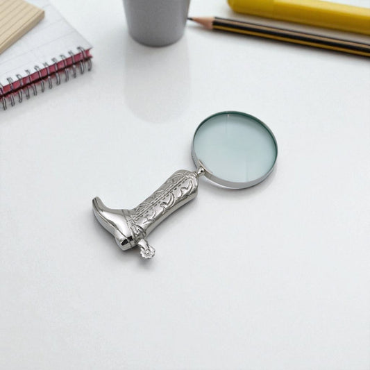 Horse Boot Spirs Magnifying Glass