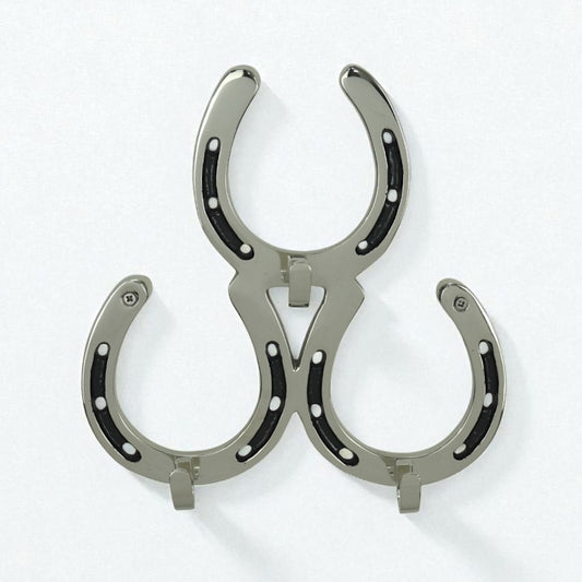 Horse Shoe Wall Hook - 3 Hooks