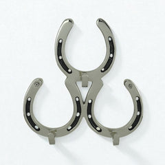 Horse Shoe Wall Hook - 3 Hooks