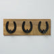 Horse Shoe Wall Hook - 3 Hooks