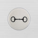 Horse Bit Coaster Acrylic Finish 3.5"